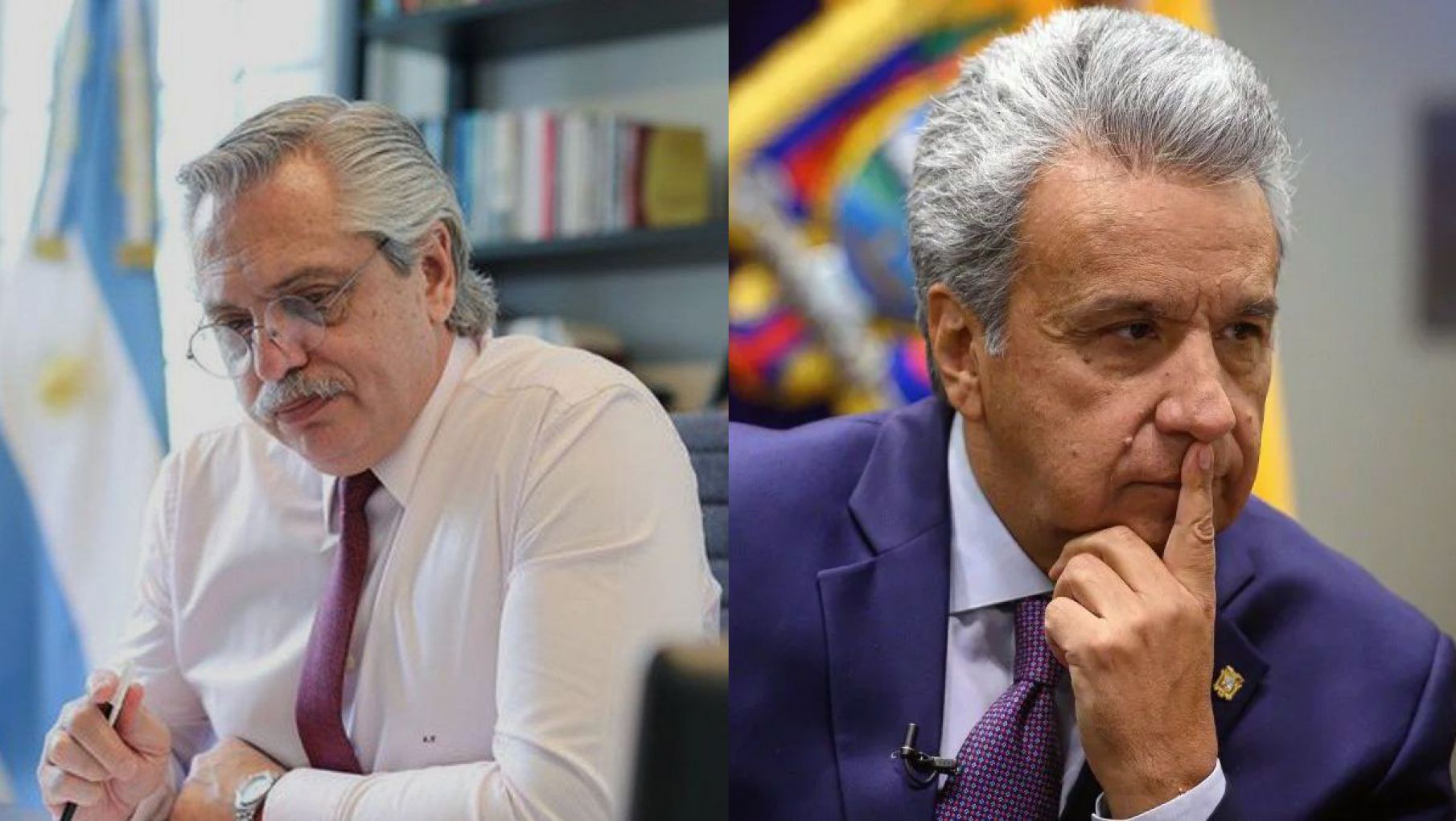 Malestar en Ecuador por los dichos de Alberto sobre Lenin Moreno